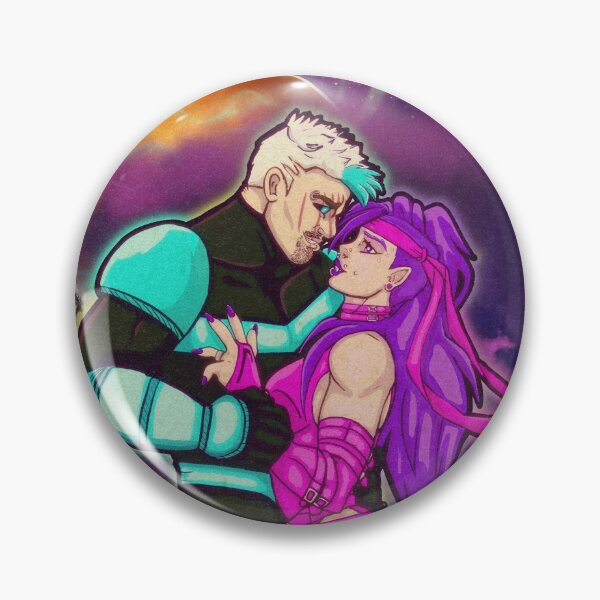 Item preview, Shadow-Wolf & Psione (with BG) designed and sold by paracosm-comics.