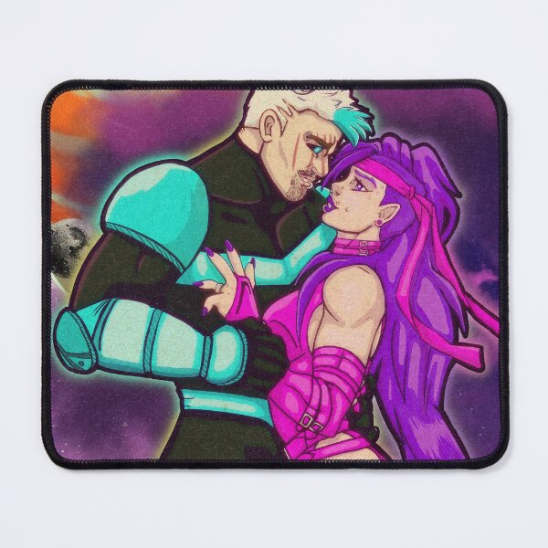 Item preview, Shadow-Wolf & Psione (with BG) designed and sold by paracosm-comics.