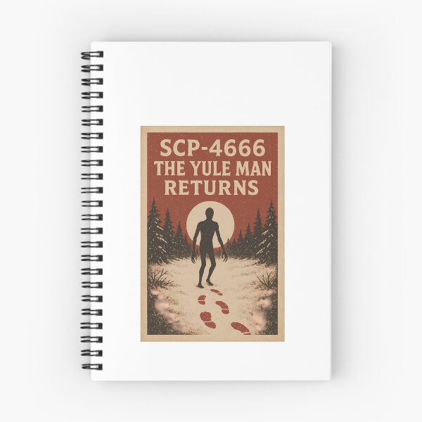 Item preview, SCP 4666 Yule Man Returns Horror Lore designed and sold by k3rstman1.