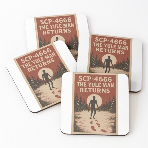Item preview, SCP 4666 Yule Man Returns Horror Lore designed and sold by k3rstman1.