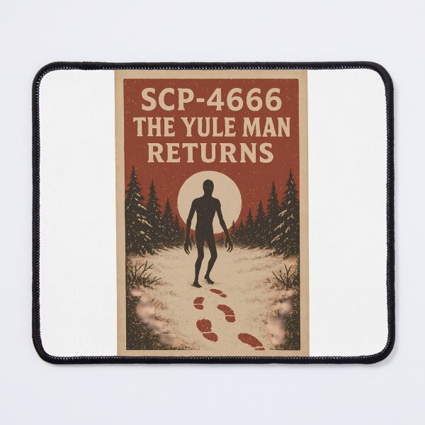 Item preview, SCP 4666 Yule Man Returns Horror Lore designed and sold by k3rstman1.