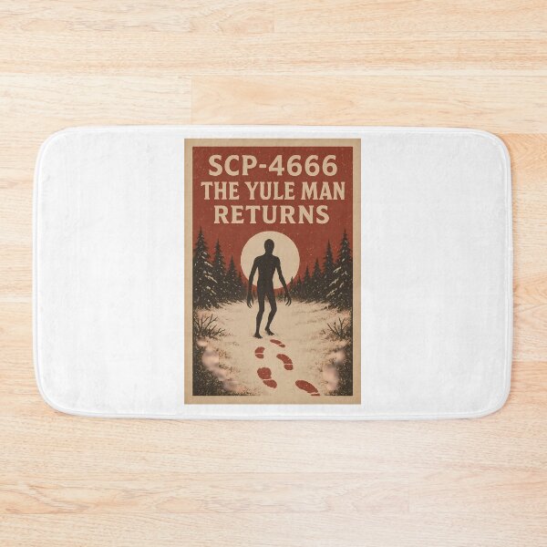 Item preview, SCP 4666 Yule Man Returns Horror Lore designed and sold by k3rstman1.