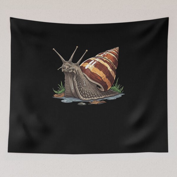 Item preview, Double Headed Giant African Land Snail Creature designed and sold by elderberry.