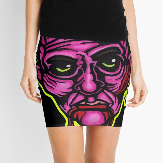 Pink Zombie - Die Cut Version Mini Skirt