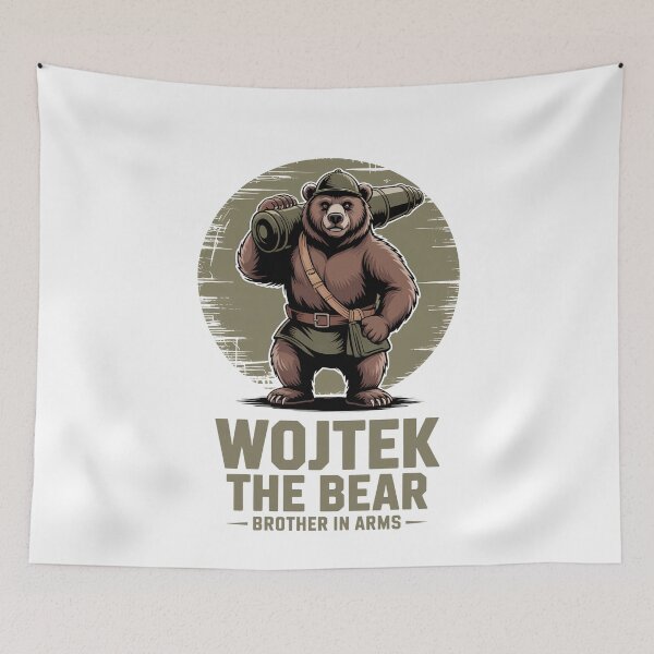 Item preview, Wojtek Bear Soldier WWII Military designed and sold by k3rstman1.