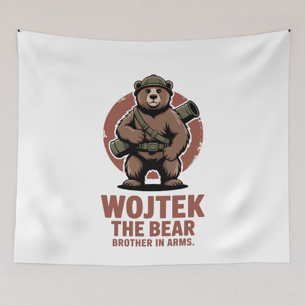 Item preview, Wojtek Bear WWII Military History Mascot designed and sold by k3rstman1.