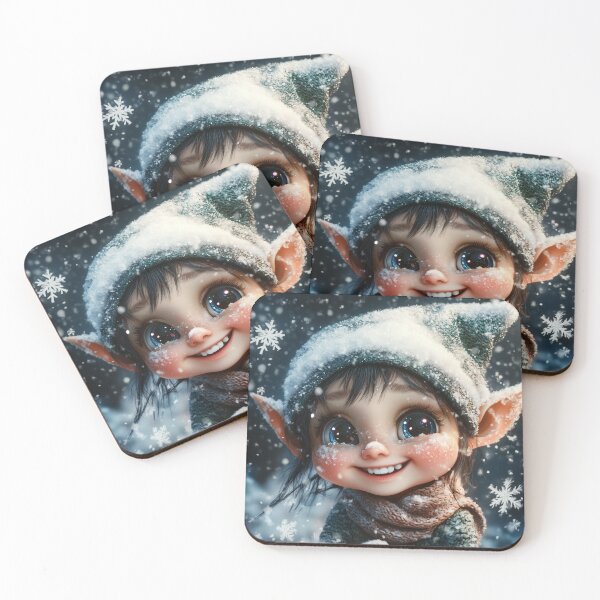 Item preview, Christmas Elf – spreading sparkle and joy! designed and sold by Kat's Design Hub.