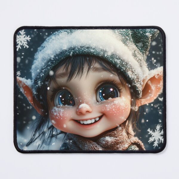 Item preview, Christmas Elf – spreading sparkle and joy! designed and sold by Kat's Design Hub.