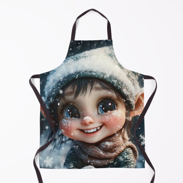 Item preview, Christmas Elf – spreading sparkle and joy! designed and sold by Kat's Design Hub.