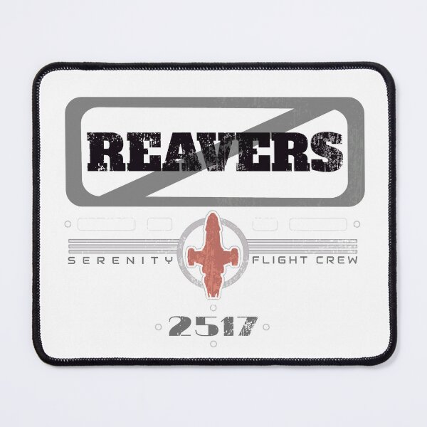Item preview, No Reavers Firefly Flight Crew Tee designed and sold by Tshirtophobia.