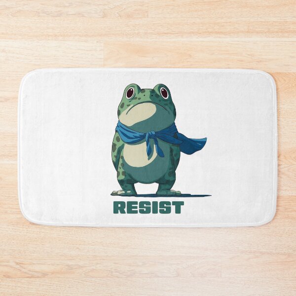 Item preview, RESIST Portland Frog Protest anti ICE Freedom Frog designed and sold by blackdogshop.