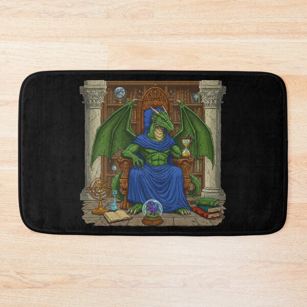 Item preview, Dragon Sorcerer King Fantasy Dungeons Roleplay Wizard designed and sold by TeeARTHY.