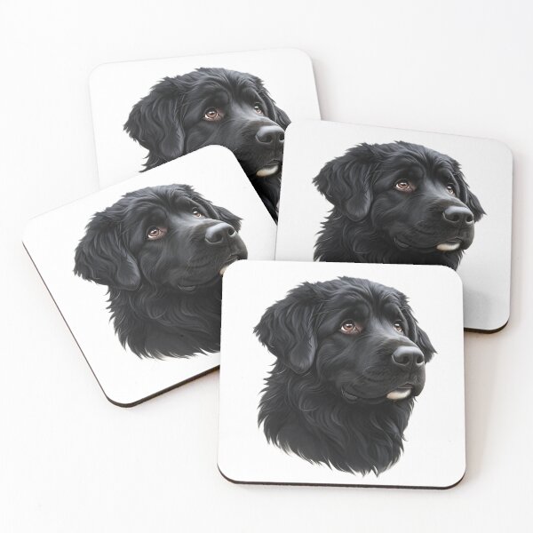 Item preview, Newfoundland dog portrait. designed and sold by adey68.