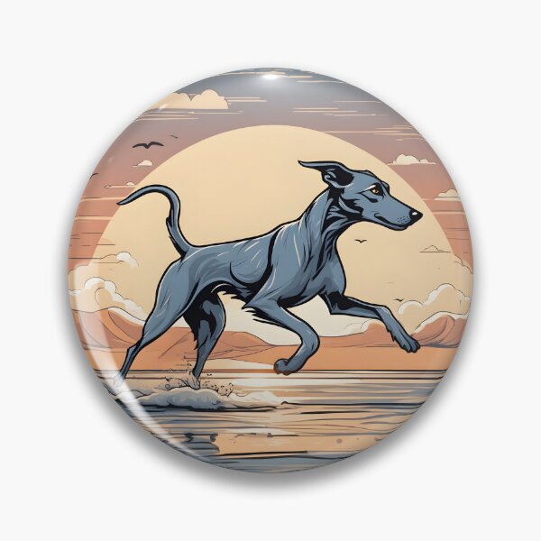 Item preview, Lurcher by the Sea designed and sold by jamesgerardking.