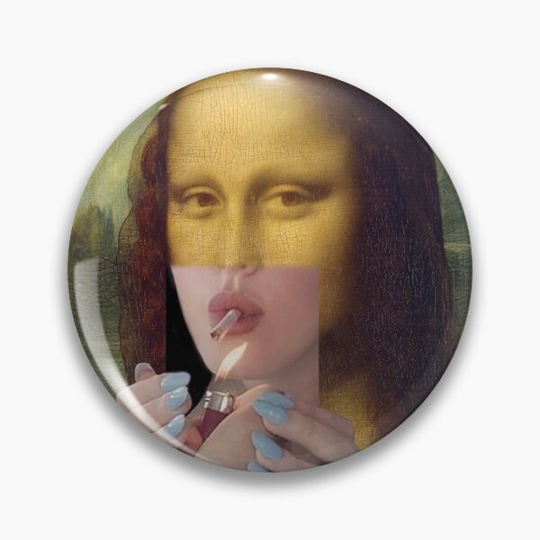 Item preview, Mona Lisa 3 designed and sold by meme-stuff.