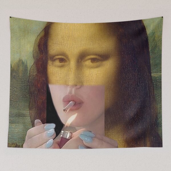 Item preview, Mona Lisa 3 designed and sold by meme-stuff.