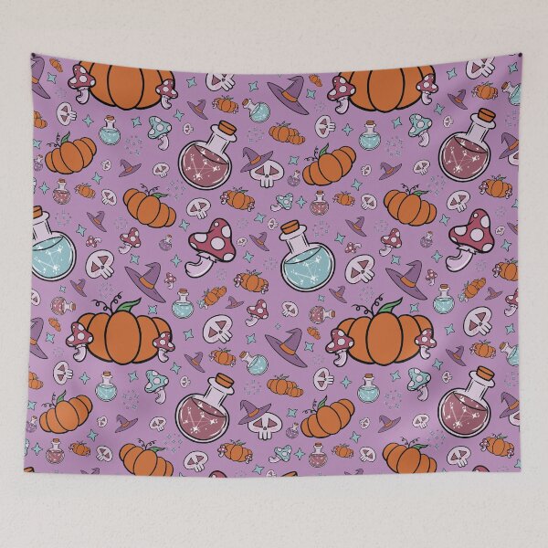 Item preview, Spooky cute pattern designed and sold by Albuscreates.