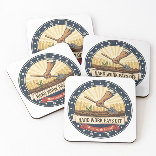 Item preview, Hard Work Pays Off | Effort Equals Reward designed and sold by DailyVibesMerch.
