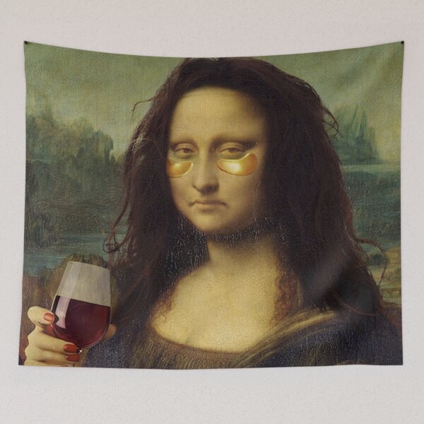 Item preview, Mona Lisa 4 designed and sold by meme-stuff.