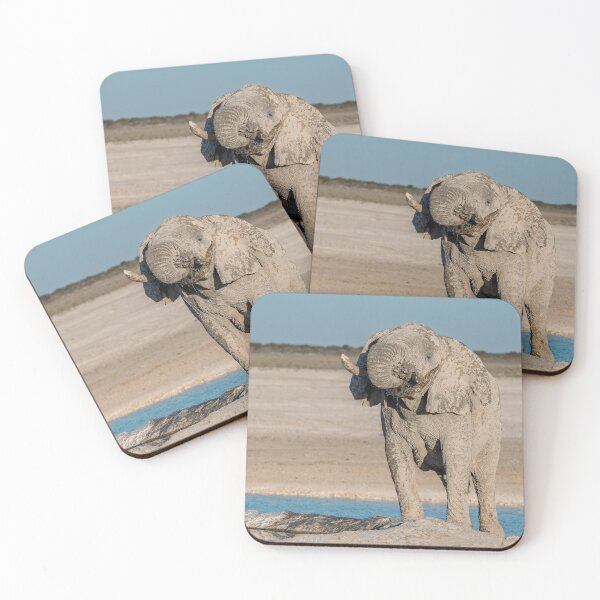 Item preview, Ghost of Etosha VI — Ivory Mirage by the Blue Waterhole designed and sold by DavideAntoniani.