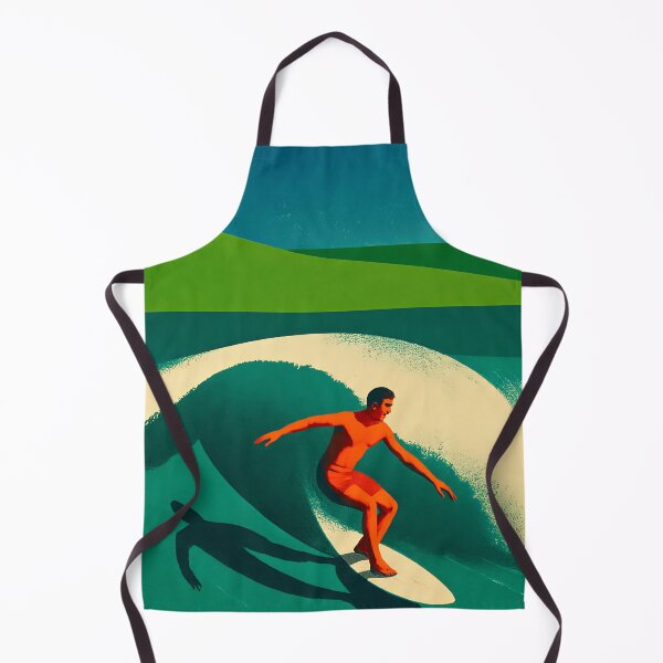 Item preview, Surfer Riding Ocean Wave Vintage Retro Surf Aesthetic designed and sold by TeeARTHY.