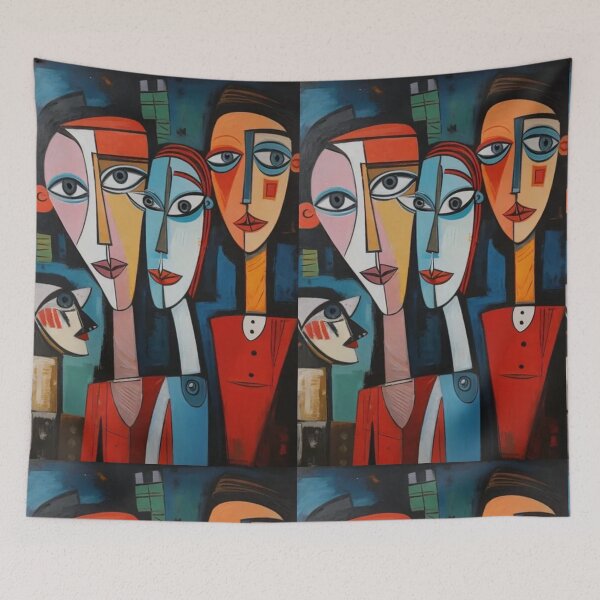 Item preview, Fragmented Faces: The Geometry of Emotion designed and sold by modernaarte.