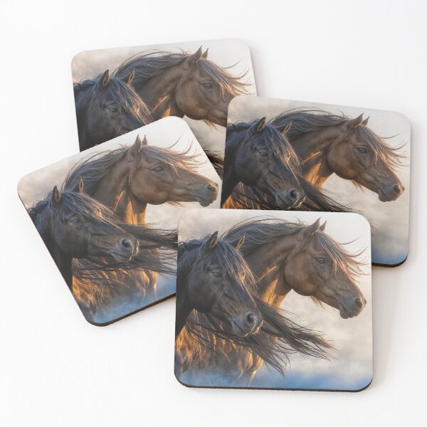 Item preview, Beautiful Horses Windswept Manes designed and sold by Stephanie Laird.