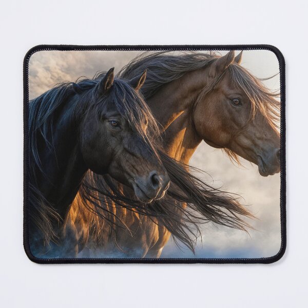 Item preview, Beautiful Horses Windswept Manes designed and sold by Stephanie Laird.