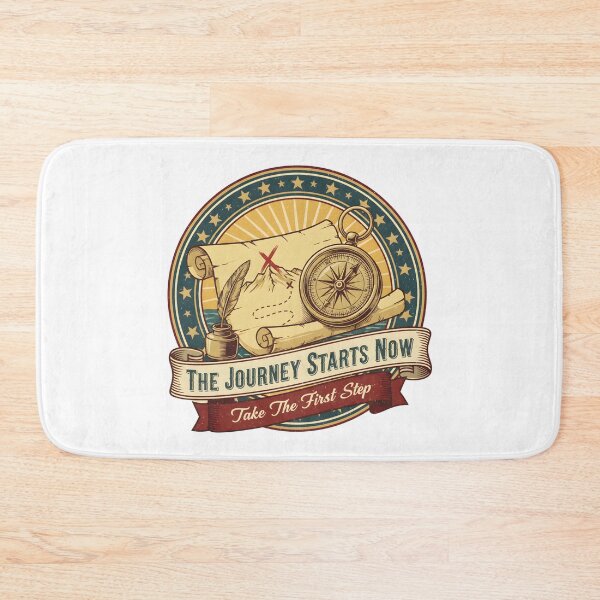 Item preview, The Journey Starts Now | Take the First Step designed and sold by DailyVibesMerch.