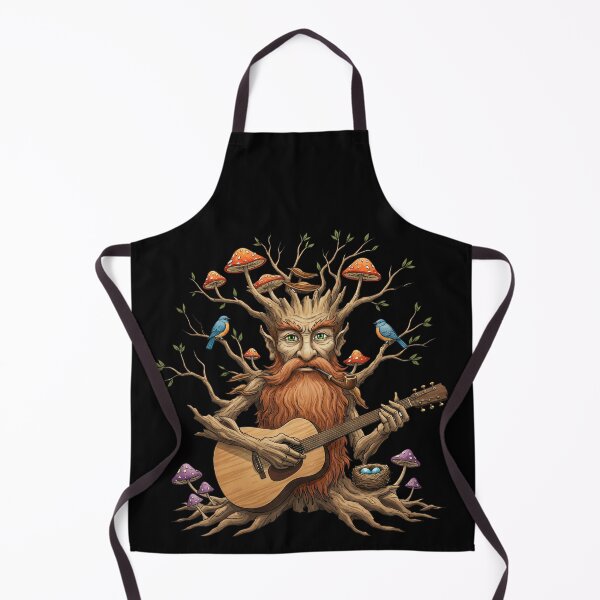 Item preview, Tree Man Ent Playing Guitar Fantasy Forest Nature designed and sold by TeeARTHY.