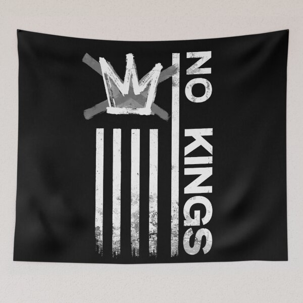 Item preview, No kings protests designed and sold by Saint Arts Studio.
