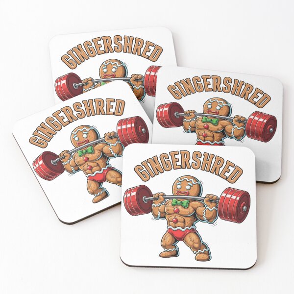 Item preview, Gingershred Christma - Gingerbread Weightlifting designed and sold by Jaanussar.