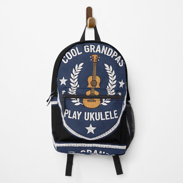 Item preview, Cool Grandpas Play Ukulele Funny Music Lover Retro Vintage Design designed and sold by ArtDesignTp.