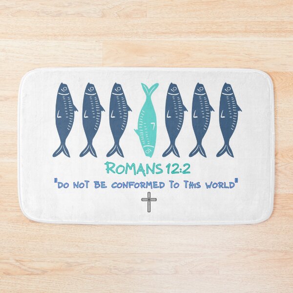 Item preview, Christian Scripture Romans 12:2 - Scripture written out Version designed and sold by Holy Coast Threads (Formerly ChristianFlower).