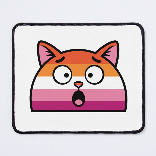 Item preview, Funny Lesbian Flag Cat Design designed and sold by Sapphic-Charm.