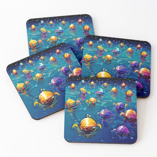 Item preview, Space Swimmers from Other Dimensions designed and sold by Zofia Sosnecka.