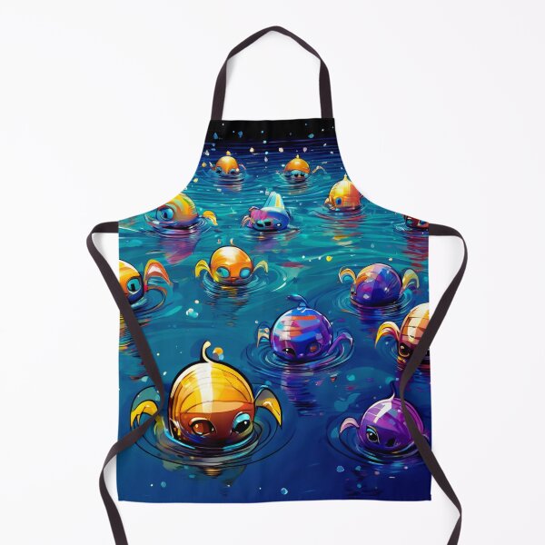 Item preview, Space Swimmers from Other Dimensions designed and sold by Zofia Sosnecka.