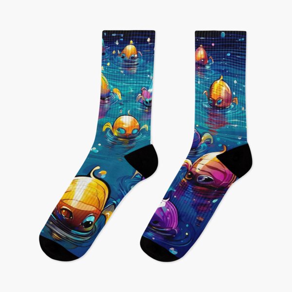 Item preview, Space Swimmers from Other Dimensions designed and sold by Zofia Sosnecka.