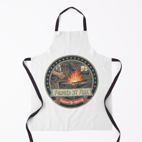 Item preview, Forged by Fire | Tempered by Adversity designed and sold by DailyVibesMerch.