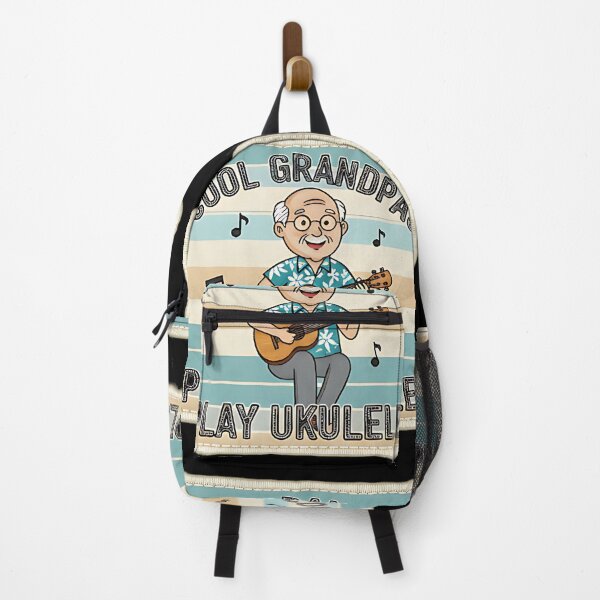Item preview, Cool Grandpas Play Ukulele Retro Funny Music Lover Vintage Design designed and sold by ArtDesignTp.