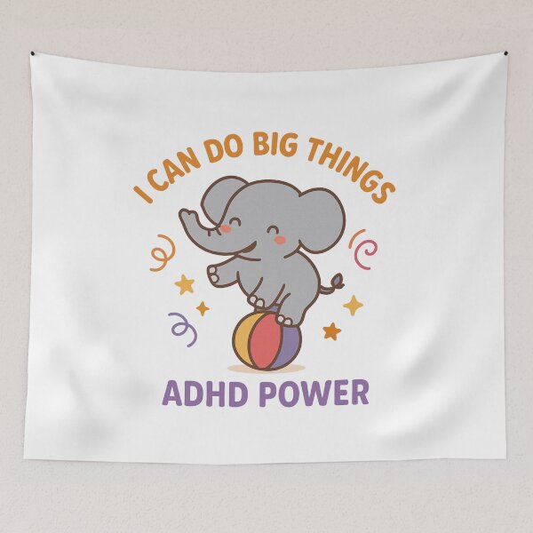 Item preview, I Can Do Big Things – ADHD Power designed and sold by MomParentADHD.