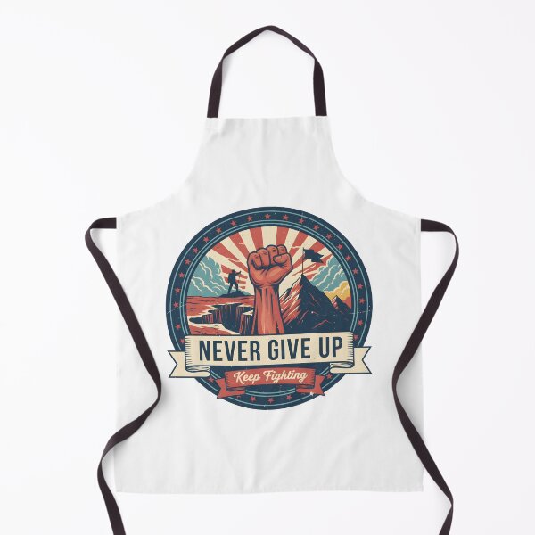 Item preview, Never Give Up | Keep Fighting designed and sold by DailyVibesMerch.