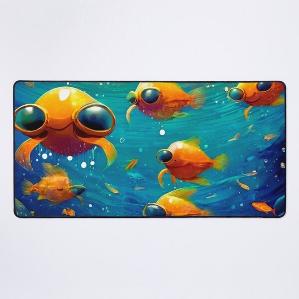 Item preview, Space Swimmers from Other Dimensions designed and sold by Zofia Sosnecka.