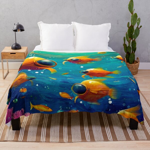 Item preview, Space Swimmers from Other Dimensions designed and sold by Zofia Sosnecka.