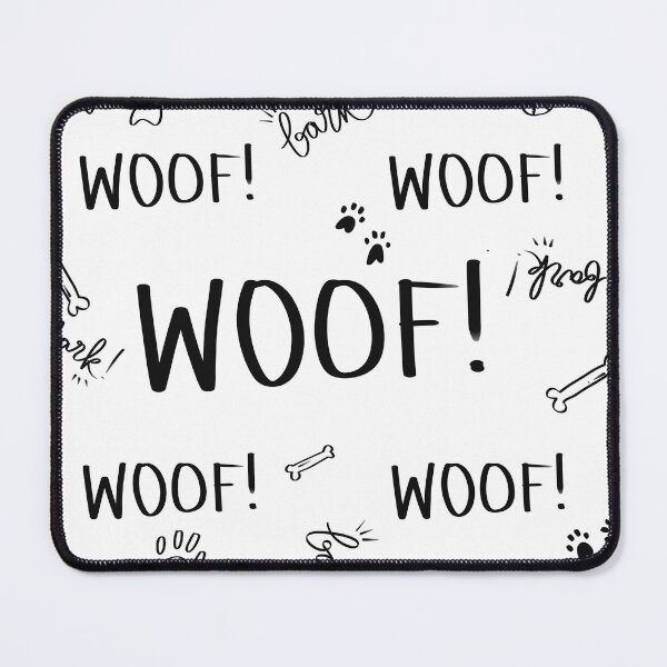 Item preview, Dog woof tile designed and sold by Lunasuxxx.