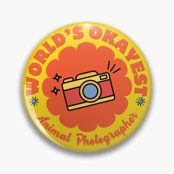 Item preview, World's Okayest Animal Photographer designed and sold by Unhinged Goose.