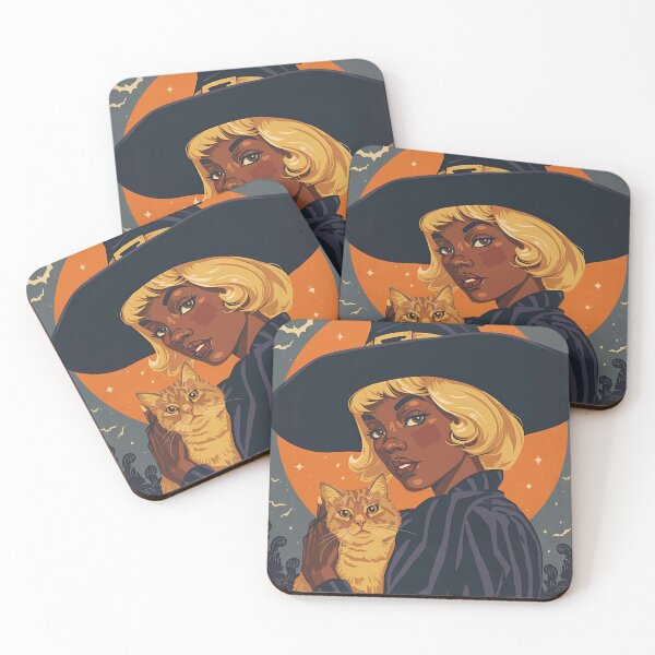 Item preview, Vintage Witch Cat designed and sold by Vintage City.