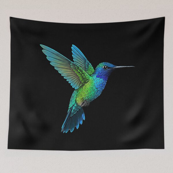 Item preview, Hummingbird Nature Emerald Jewel Colorful Tiny Bird designed and sold by TeeARTHY.