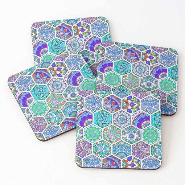 Item preview, Bohemian Honeycomb Kaleidoscopes designed and sold by Dawne's Designs.