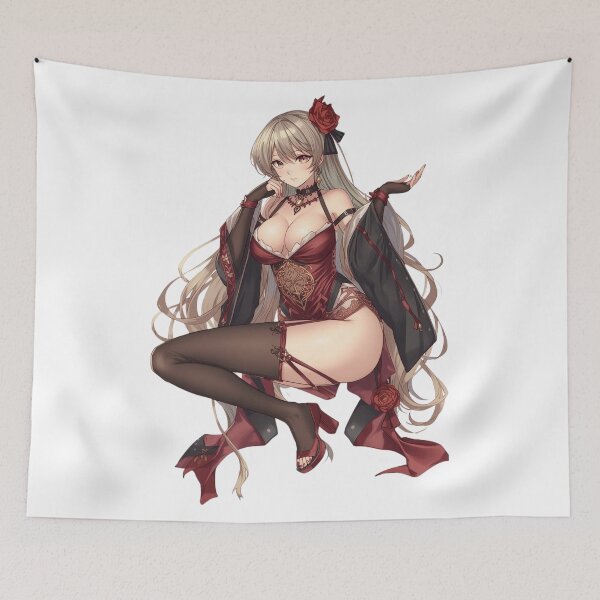 Item preview, Elegant Anime Rose Vampire Lady designed and sold by Pigmentra.